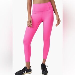 New with Tags Free People FP Movement Never Better Leggings in Hot Pink